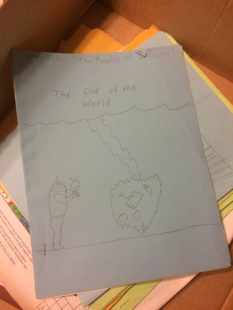 And here's the series that ended it all. I spent half a dozen books killing all of my characters, only to magically bring them back to life through the power of love. Or something like that.